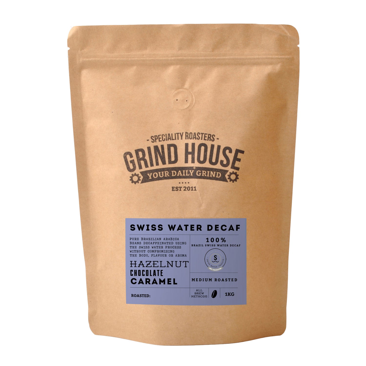 Premium Brazil Swiss Water Decaffeinated
