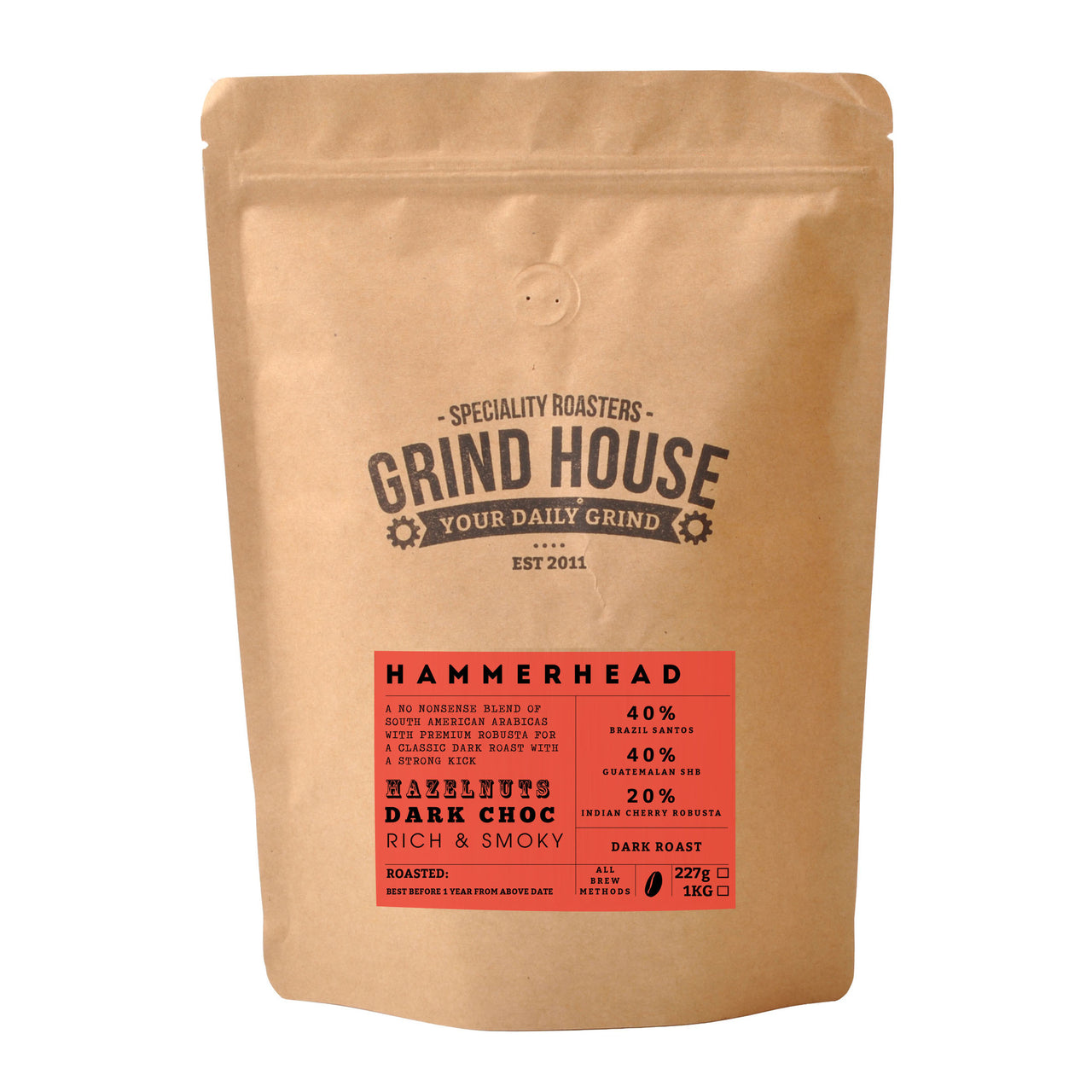 Hammerhead Blend Grindhouse Coffee